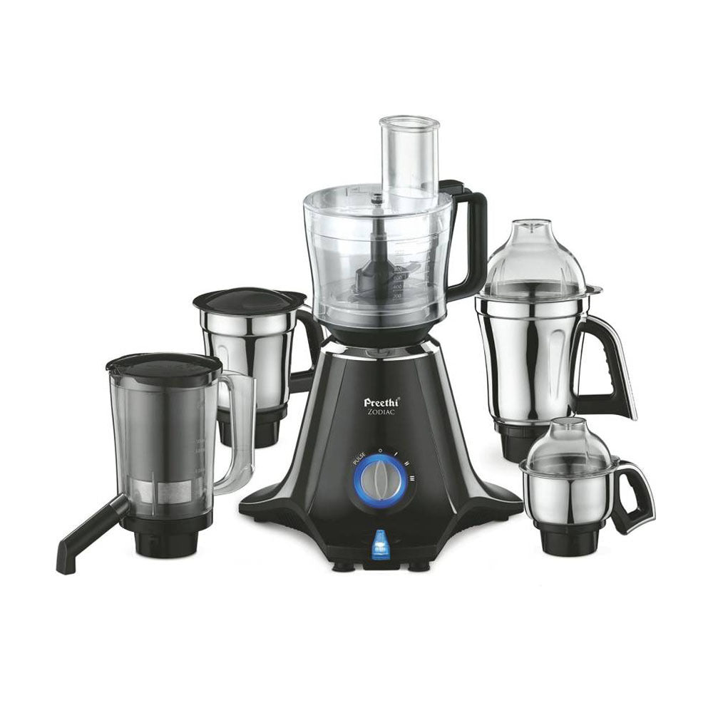 Preethi Zodiac MG 218 Mixer Grinder, 750W, 5 Jars
